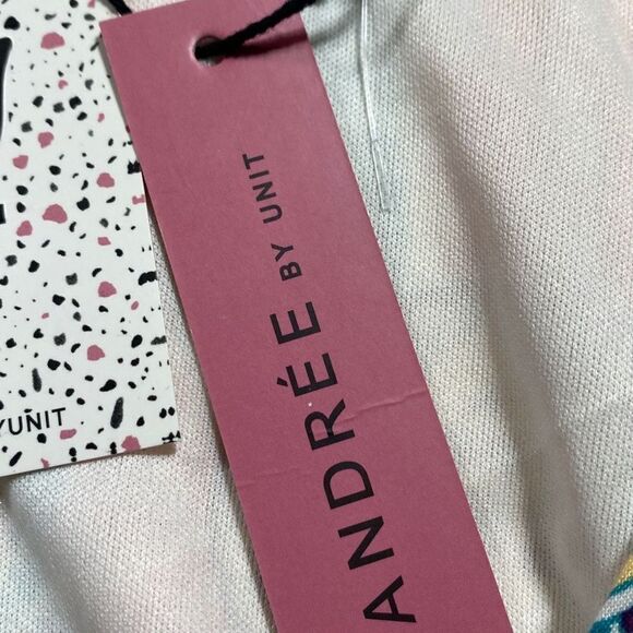 Andree By Unit Women's Long-Sleeve Bohemian Print A-Line Dress Multi-Color Small - Picture 12 of 13